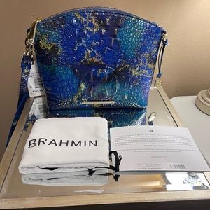 ‼️SOLD on different site‼️Brahmin mini Dux pthalo